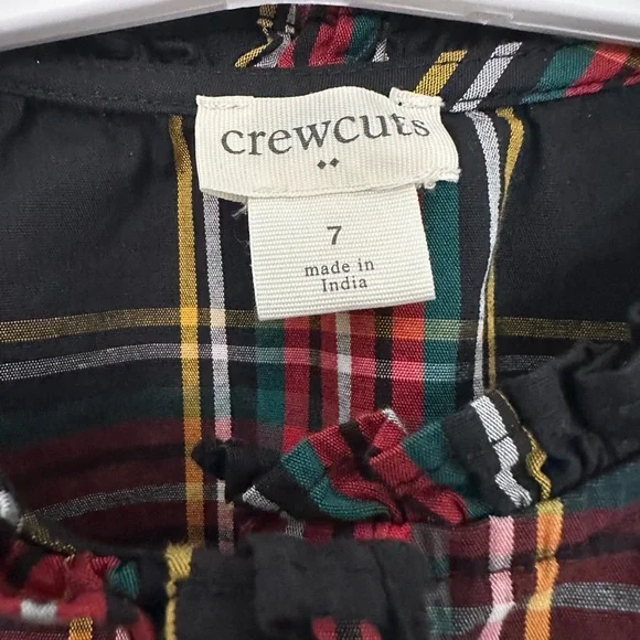 J. Crew Plaid Set Women's Kids Plaid Dress and Women's Top Matching - Picture 9 of 12